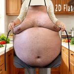 1pc of 2D Flat Close-up Printed Apron for Abdominal Obesity, Durable and Easy to Clean, Adjustable Waist Belt, Suitable for Both Men and Women, Perfect for Home Baking., 2D Flat